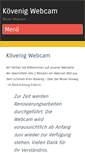 Mobile Screenshot of koevenig-webcam.de