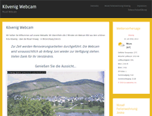 Tablet Screenshot of koevenig-webcam.de